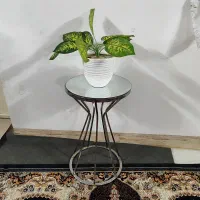 گلدان همراه گل مصنوعی