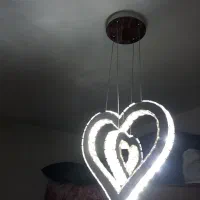 ۵ عدد لوستر کهکشانی تمام کیریستال ریموت دار|لوستر و چراغ آویز|گلستان (تهران), |دیوار