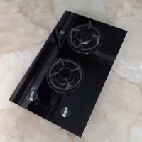 اجاق گاز صفحه ای ۲ شعله شیشه ای