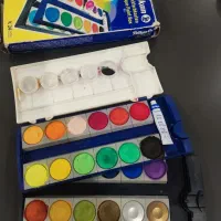 آبرنگ ۲۴ رنگ پلیکان به همراه ۵ قلمو|لوازم التحریر|قم, پردیسان|دیوار