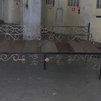 تخت سنتی فلزی|تخت و سرویس خواب|زنجان, |دیوار