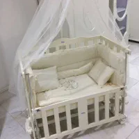 گهواره کنار مادر  سایز 50*90 قابلیت تنظیم ارتفاع