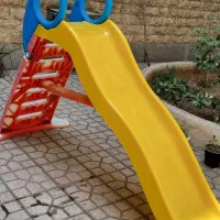 سرسره ۶ پله و راکر الاکلنگ کودک|اسباب‌بازی بچه|تهران, حر|دیوار