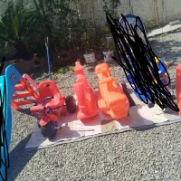 الاکلنگ ، راک ماهی و سه چرخه قرمز