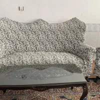 مبل ۹نفره سلطنتی|مبلمان خانگی و میز عسلی|تربت جام, کلالی|دیوار