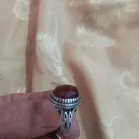 انگشتر نقره با نگین سیلان،قارنت