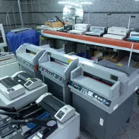دستگاه برش کاغذ سیمی کتاب منگنه صحافی کاتر فنرزن