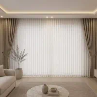 پرده جدید مینمال با والان ریزشی