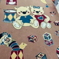 فرش اتاق کودک ۴ متری