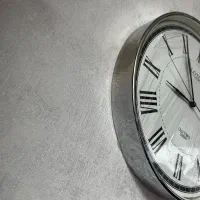 ساعت دیواری گرد استیل گرد بزرگ برند لوتوس|ساعت دیواری و تزئینی|تهران, صادقیه|دیوار