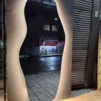 آینه دفرمه بک لایت اقساطی آریا چوب|آینه|کرمانشاه, |دیوار