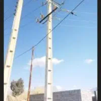 نصب تیر برق و شبکه هوایی و زمینی