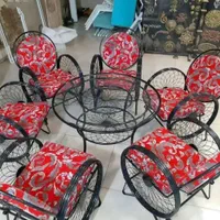 مبلمان ویلایی ، تاب ، باربیکیو ، چتر سایبان|مبلمان خانگی و میز عسلی|چمستان, |دیوار