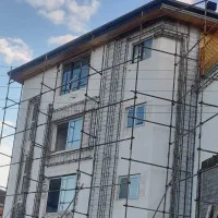 جوشکاری سیار رابیس نما داخل شیروانی نبشی کشی