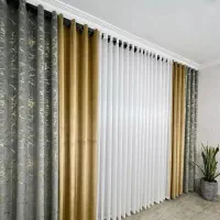 پرده /دوخت /مینی‌مال پانچ پلیسه  فوری