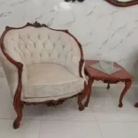 مبل سلطنتی چوبی زمرد|مبلمان خانگی و میز عسلی|تبریز, |دیوار