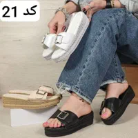 دمپایی گندمی لژدار زنانه|کیف، کفش، کمربند|تهران, زمزم|دیوار
