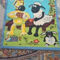 قالیچه اتاق کودک|گلیم، جاجیم، گبه|شیراز, آبیاری|دیوار