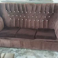 مبل ۷نفره مناسب خانه باغ همراه میز عسلی