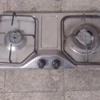 اجاق گاز استیل دوشعله سالم