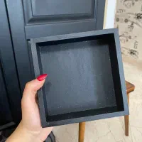 قاب چوبی مربع
