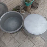 قابلمه و تشت روحی الومینیوم