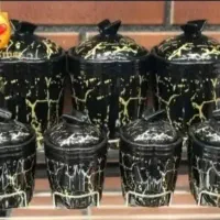 پاسماوری طرح ماربل همراه با استند سه طبقه