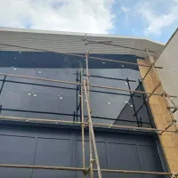 ساخت سالن با تیر اهن و قوطی اسکلت فلزی پوشش سقف