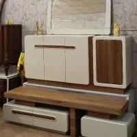 ست مــیــز tv آینه کـنـســول مدل Mahlin