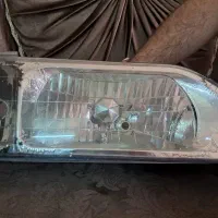 چراغ جلو پراید و آینه