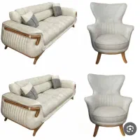 مبل راحتی. کوسن دار و قابل شستشو