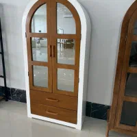 بوفه گنبدی/کتابخانه/ ویترین مدرن|بوفه، ویترین، کنسول|چهاردانگه (تهران), |دیوار