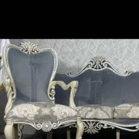 مبل سلطنتی کلاسیک خورشیدی|مبلمان خانگی و میز عسلی|لاهیجان, بازکیاگوراب|دیوار