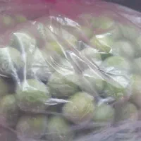 باقالا ونخود فرنگی تازه  پاک شده