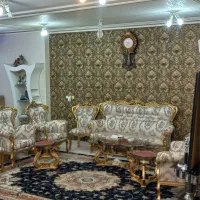 مبل سلطنتی ۹ نفره|مبلمان خانگی و میز عسلی|دزفول, |دیوار