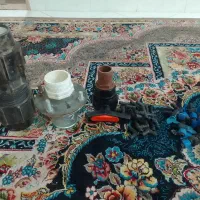 تعدادی لوازم آبیاری قطره ای