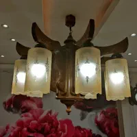 لوستر چوبی اصل وزیبا