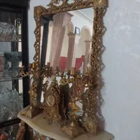 بوفه واینه شمعدان|بوفه، ویترین، کنسول|تاکستان, |دیوار