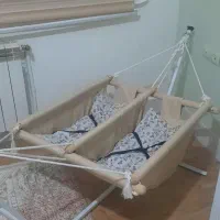 گهواره لندی دو قلویی|اسباب و اثاث بچه|خرمدره, |دیوار