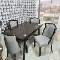 ناهارخوری کوئین ست با مبل درمجتمع جهیزیه زرین