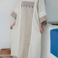 مانتو کفتان سوزن دوزی