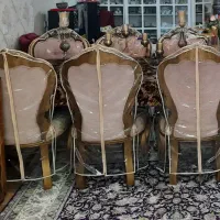 سرویس مبل ۹ نفره به همراه غذا خوری ۸ نفره|مبلمان خانگی و میز عسلی|تهران, والفجر (افسریه)|دیوار