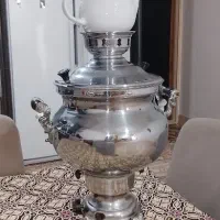 سماور گازی و قوری چینی