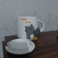 ماگ طرح گربه