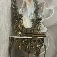 آینه شمعدانبرنزی
