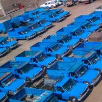 شرکت باربری اتحاد وانت نیسان ایسوزو با کارگر