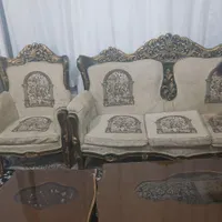 مبل 9نفره سلطنتی بدونه مشکل|مبلمان خانگی و میز عسلی|جوانرود, |دیوار
