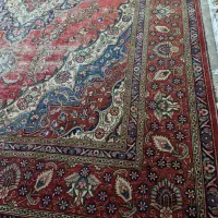 فرش دستبافت عتیقه. پشم و رنگ گیاهی|فرش|حمیدیا, |دیوار