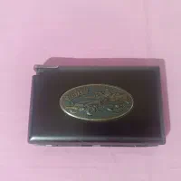 جعبه سیگار فلزی فندک دار