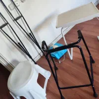 واکر .میز تیبل تاشو .عصا دستگاه بخور. توالت فرنگی.|آرایشی، بهداشتی، درمانی|گرگان, |دیوار